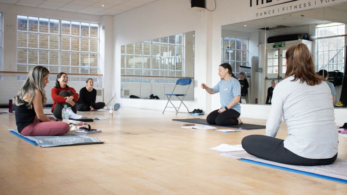 Pilates course with a tutor