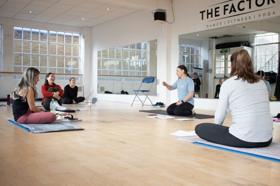 Pilates course with a tutor