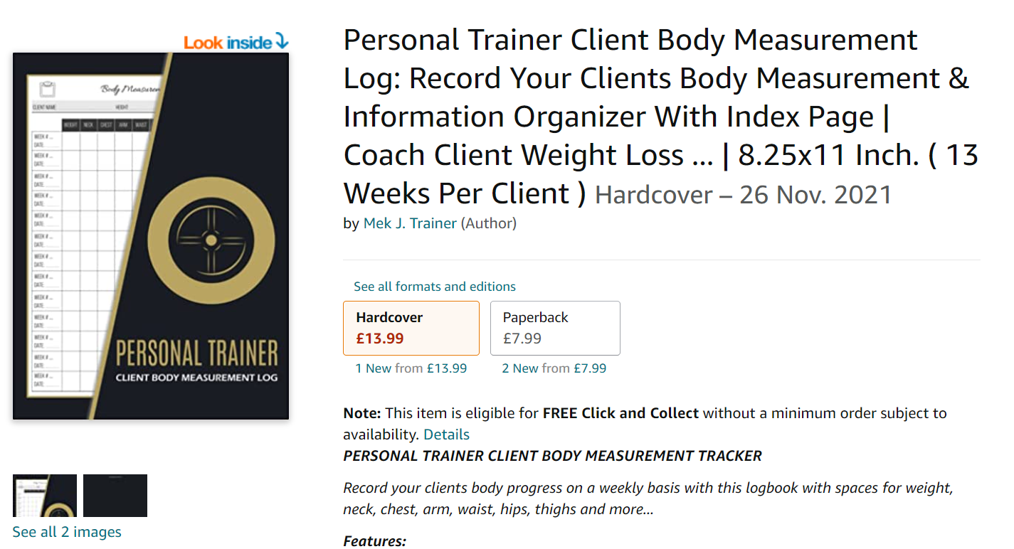 Personal Trainers Client Forms