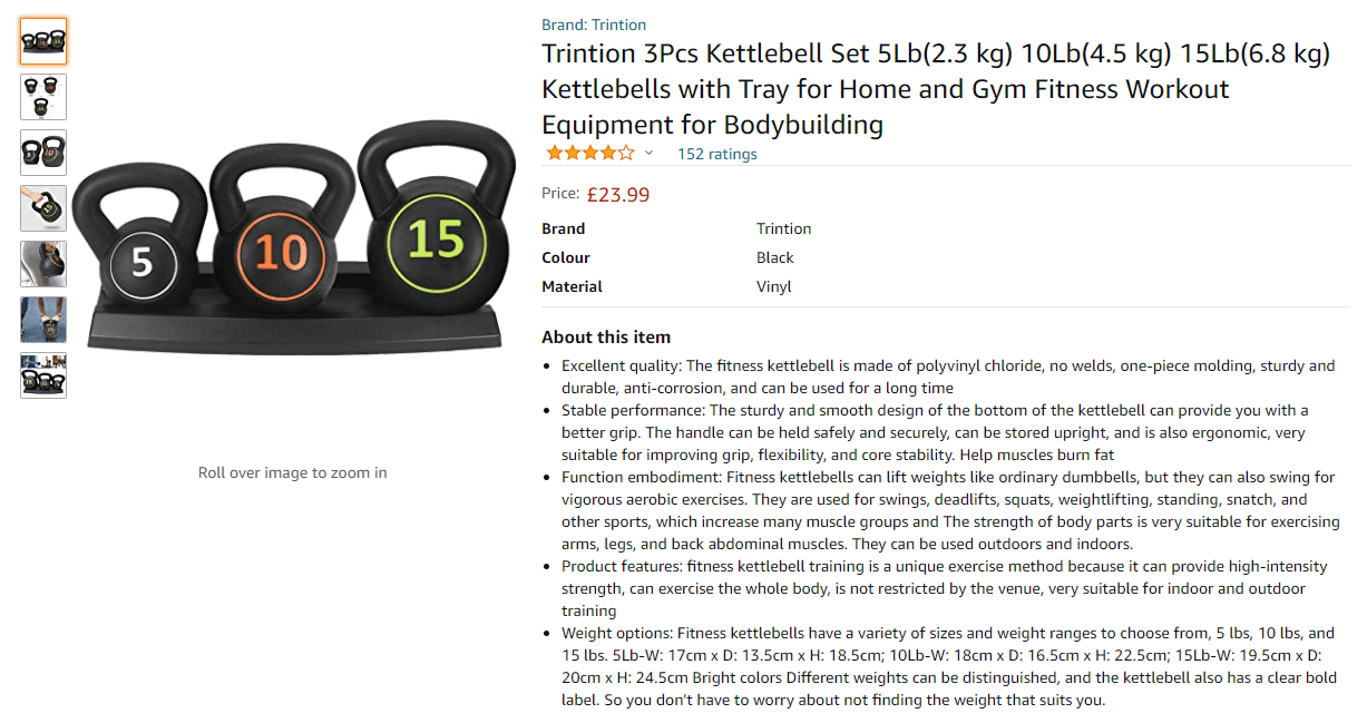 Personal trainers kettlebells