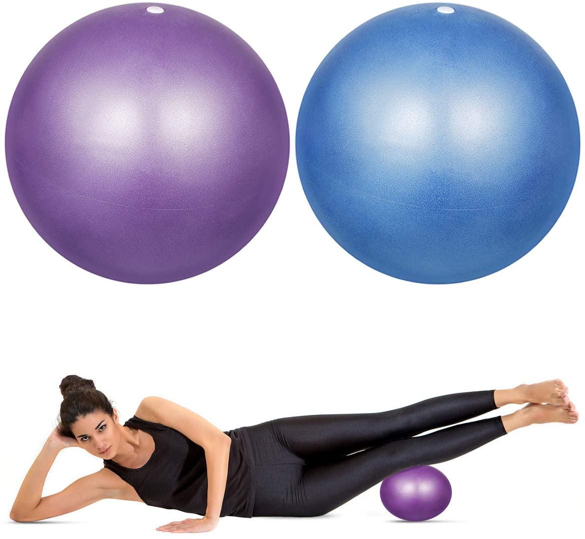 Yoga Pilates EXERCISE BALL Gym Class Balance Support Training Soft Fitness Aid 