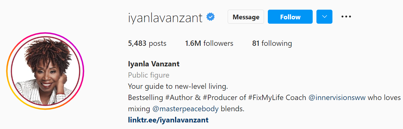 Iyanlan Vanzant - Life Coach