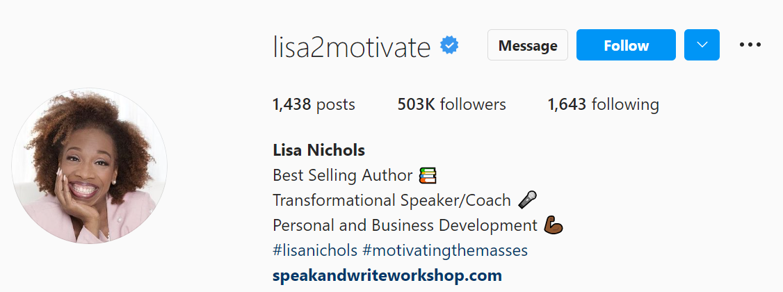 Lisa Nichols - Life Coach