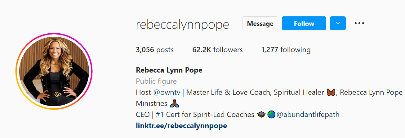 Rebecca Pope - Life Coach