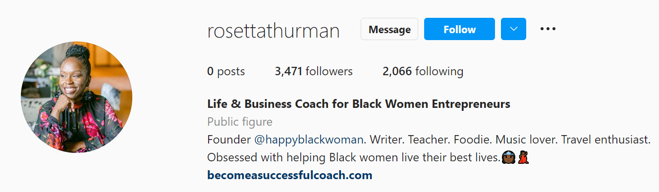 Rosetta Thurman - Life Coach
