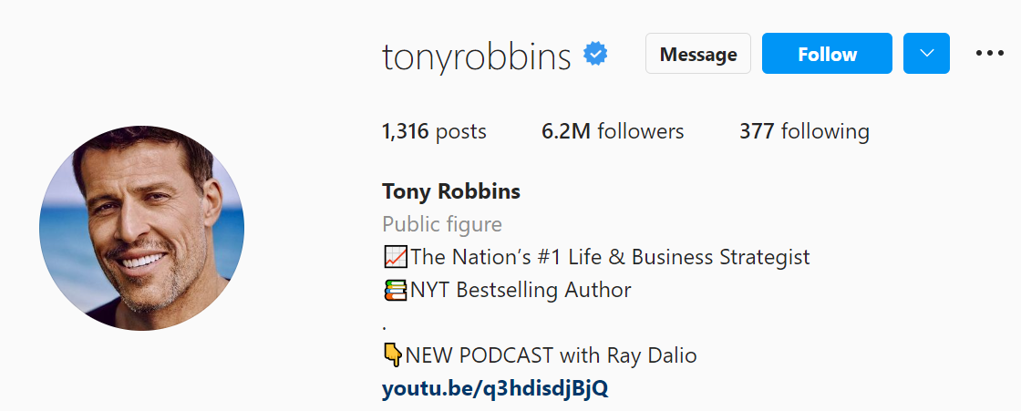 Tony Robbins - Life Coach