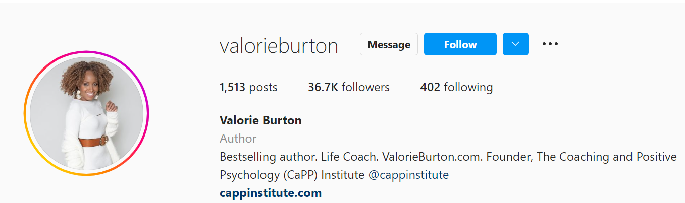 Valorie Burtion _ Life Coach