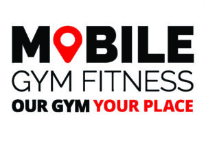 mobile gym fitness logo