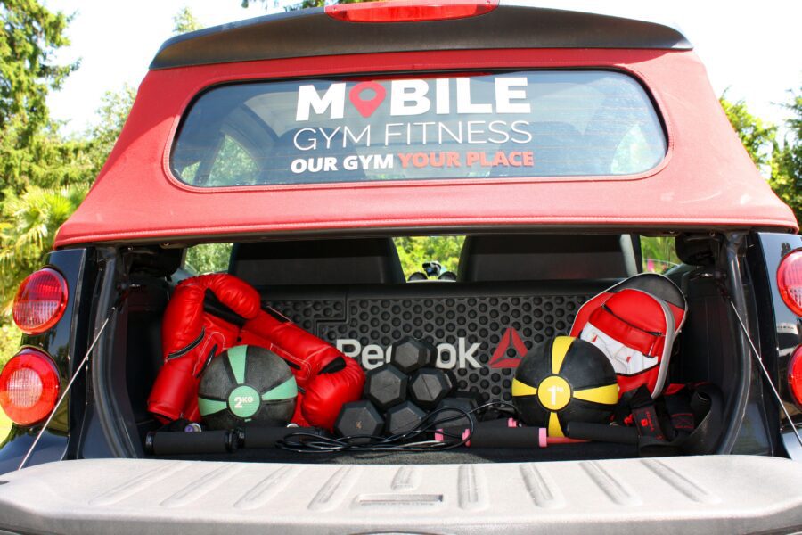 mobile gym fitness smart car boot