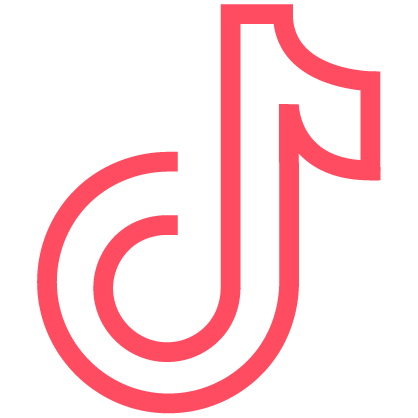 Tik Tok icon in pink