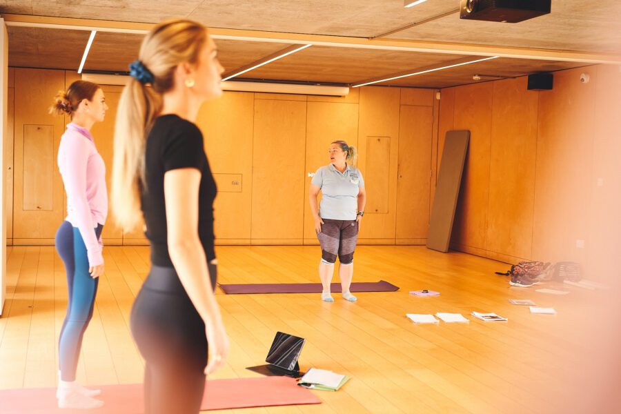 pilates teacher training class