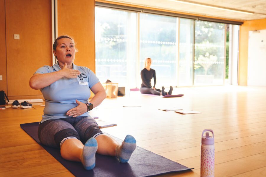 breathing techniques in pilates