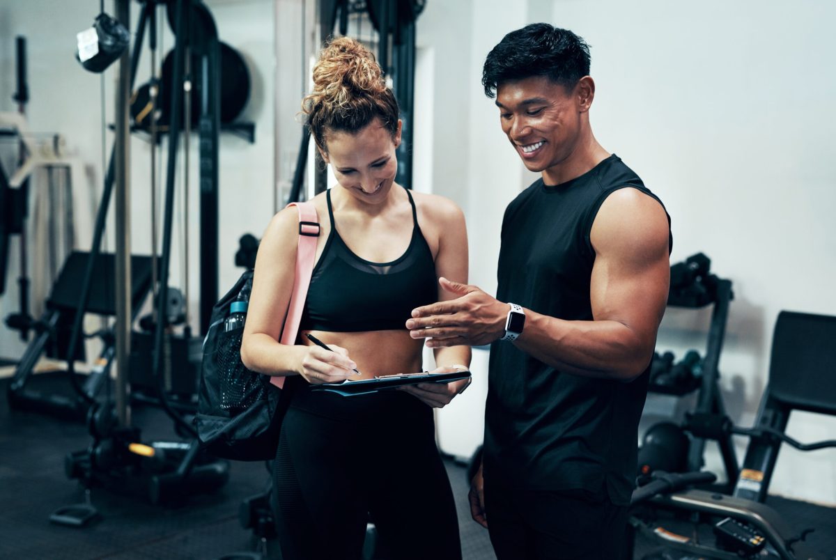 A fitness professional defining their niche and understanding the specific needs of their ideal clients.